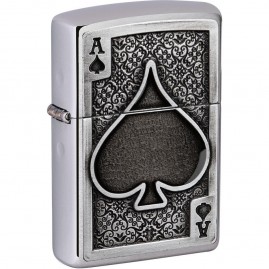 Зажигалка ZIPPO ACE OF SPADES 49637 Зажигалка ZIPPO ACE OF SPADES 49637