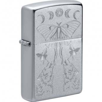 Зажигалка ZIPPO BUTTERFLY AND WOLF Зажигалка ZIPPO BUTTERFLY AND WOLF