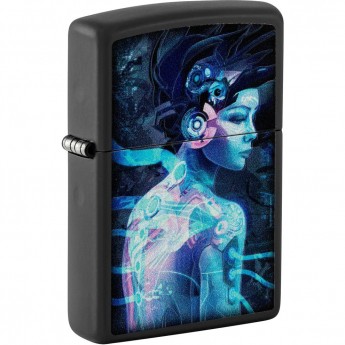 Зажигалка ZIPPO CYBORG WOMAN 48517 Зажигалка ZIPPO CYBORG WOMAN 48517