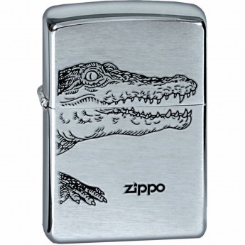 Зажигалка ZIPPO 200 ALLIGATOR Зажигалка ZIPPO 200 ALLIGATOR