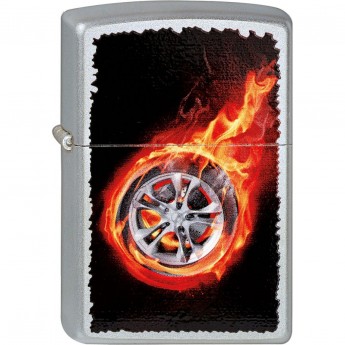 Зажигалка ZIPPO 205 TIRE ON FIRE Зажигалка ZIPPO 205 TIRE ON FIRE