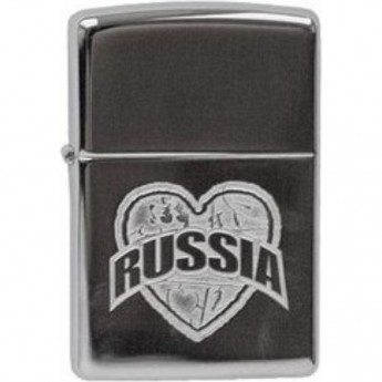 Зажигалка ZIPPO CLASSIC 250 I LOVE RUSSIA Зажигалка ZIPPO CLASSIC 250 I LOVE RUSSIA